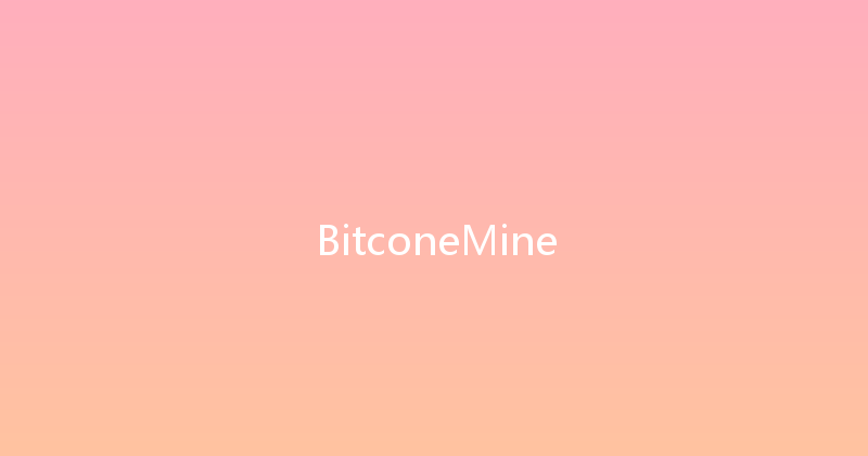 BitconeMine 