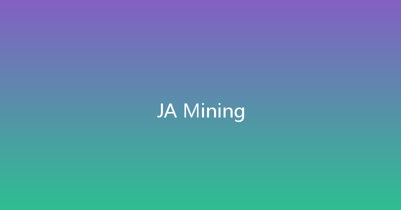 JA Mining 