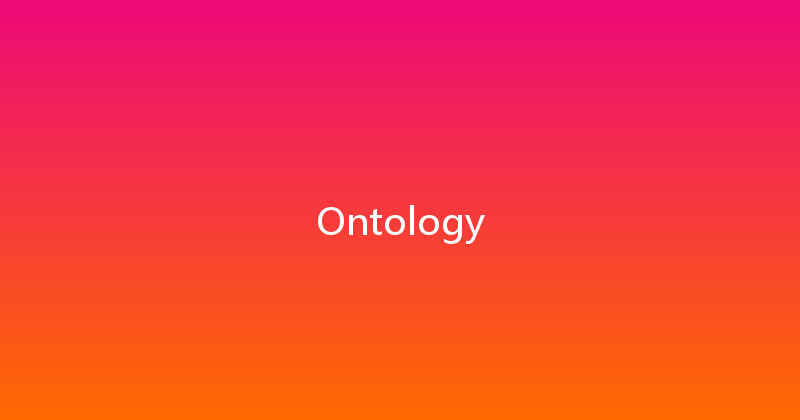 Ontology 