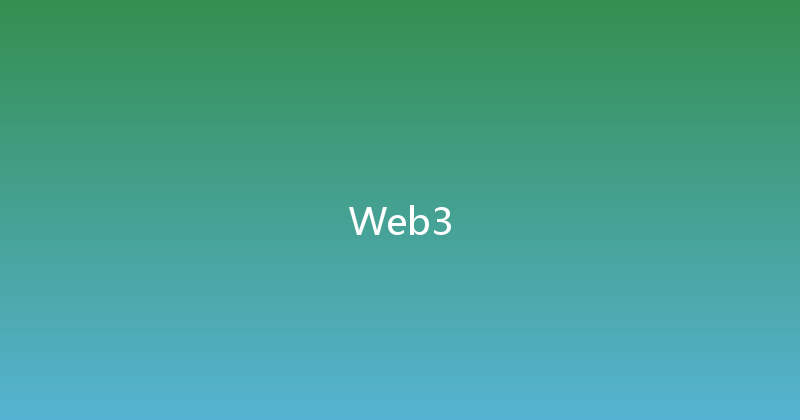 Web3 