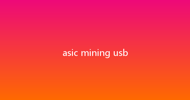 asic mining usb 