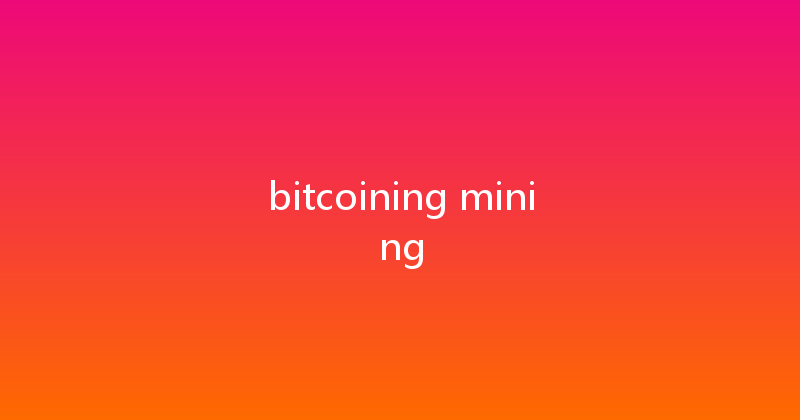 bitcoining mining 