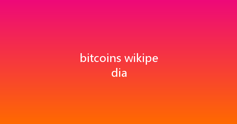 bitcoins wikipedia 