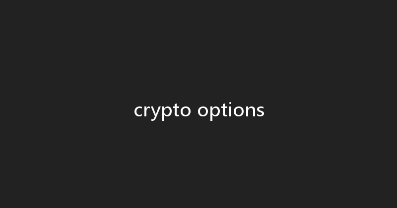 crypto options 