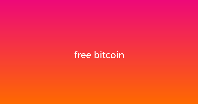 free bitcoin 