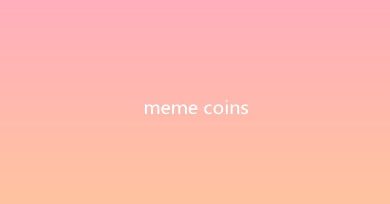 meme coins 