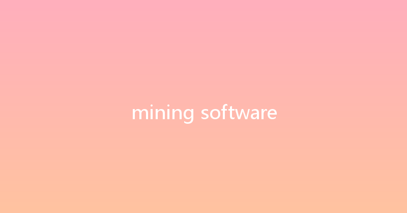 mining software 